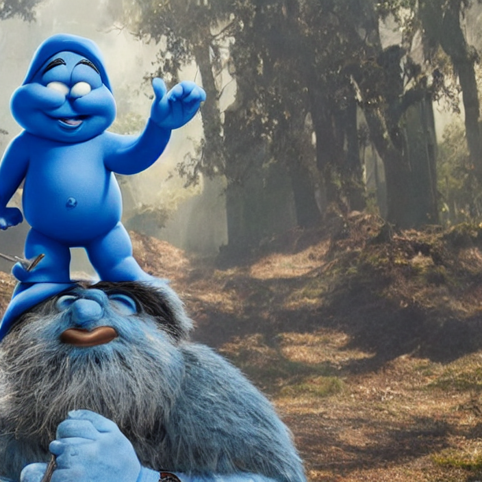 Papa Smurf Movie