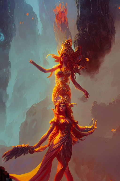 ArtStation - The Spirit of Fire