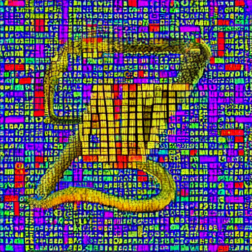 prompthunt: Python code written using alphabet soup. 8k photograph ...