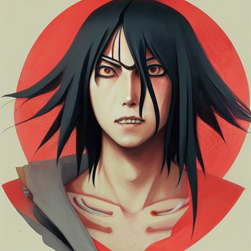 prompthunt: itachi uchiha, highly detailed, digital painting ...