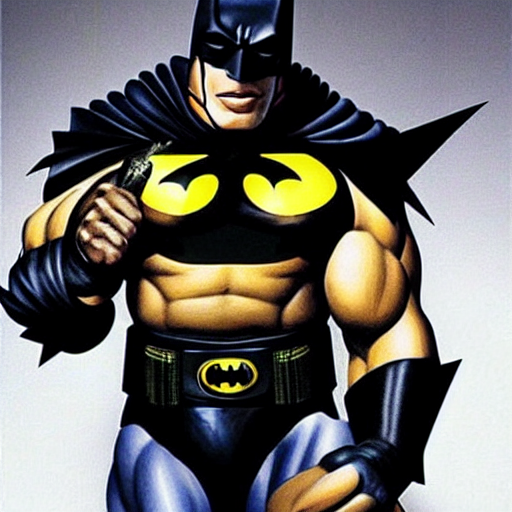 prompthunt: arnold schwarzenegger as batman