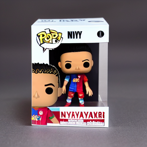 prompthunt neymar funko pop toy detailed