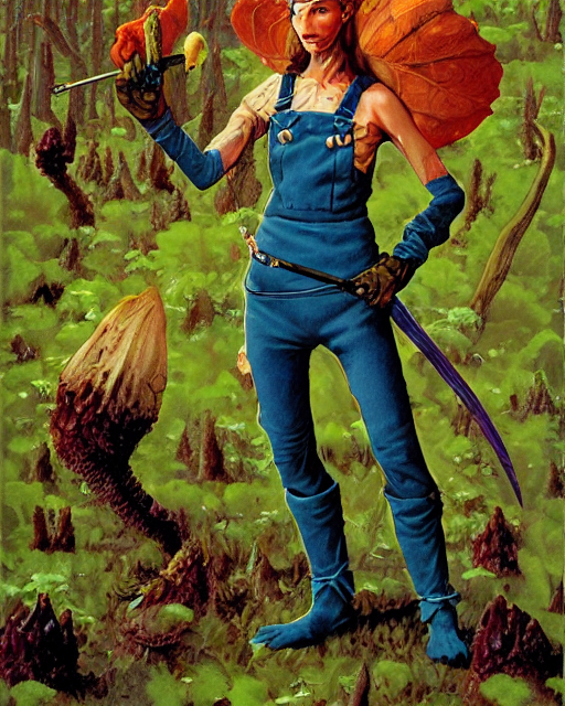 prompthunt-moonshine-cybin-buxom-epic-level-dnd-wood-elf-spore