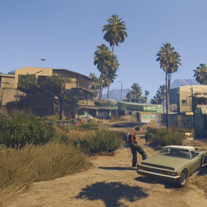 prompthunt: Maxed Out GTA 5 With Realistic Vegetation And Photorealistic  Graphics Mod On RTX 3080 4K Ray Tracing