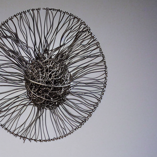 the heat death of the universe, wire sculpture