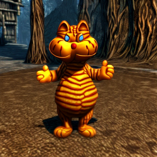 T-Pose Garfield