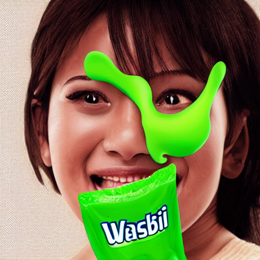 Wasabi toothpaste shop