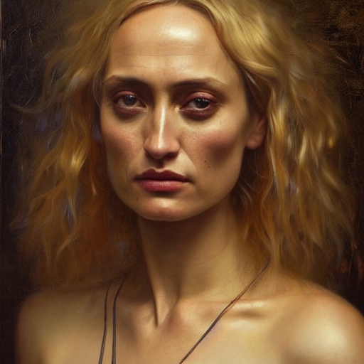 prompthunt: highly detailed oil painting | very intricate | cinematic  lighting | award - winning | portrait of ruta gedmintas | by roberto ferri,  by tom bagshaw, by j. c. leyendecker and