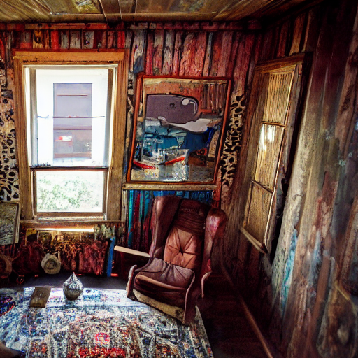 prompthunt: interior of a house designed by tom waits, award - winning  photograph, canon eos 5 d mark iv, fujifilm x - t 4