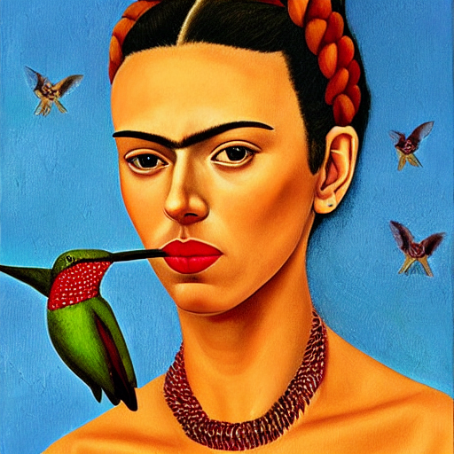 Frida Kahlo Bird