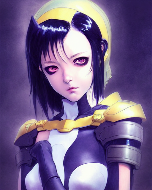 prompthunt: portrait anime batman cosplay girl cute - fine - face, pretty  face, realistic shaded perfect face, fine details. anime. realistic shaded  lighting by katsuhiro otomo ghost - in - the -