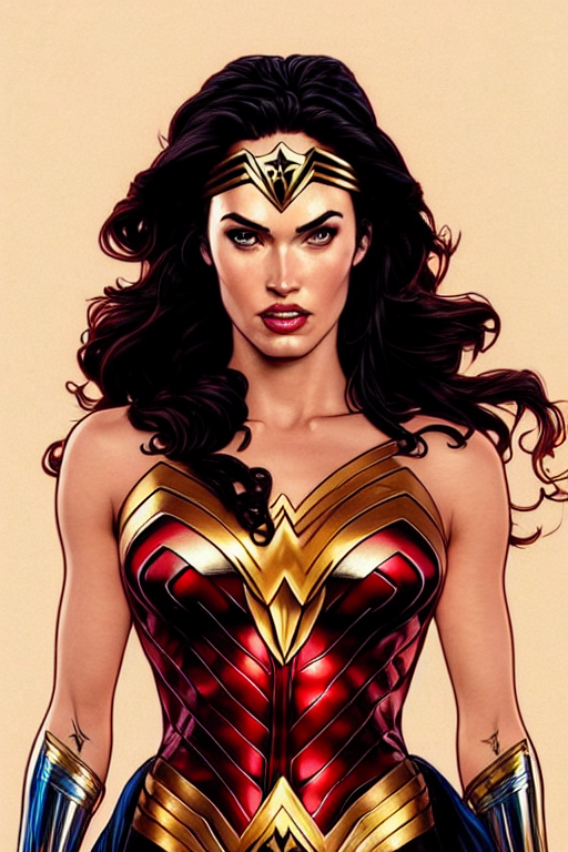 Megan Fox As Wonder Woman