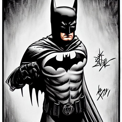 prompthunt: Batman by Giger