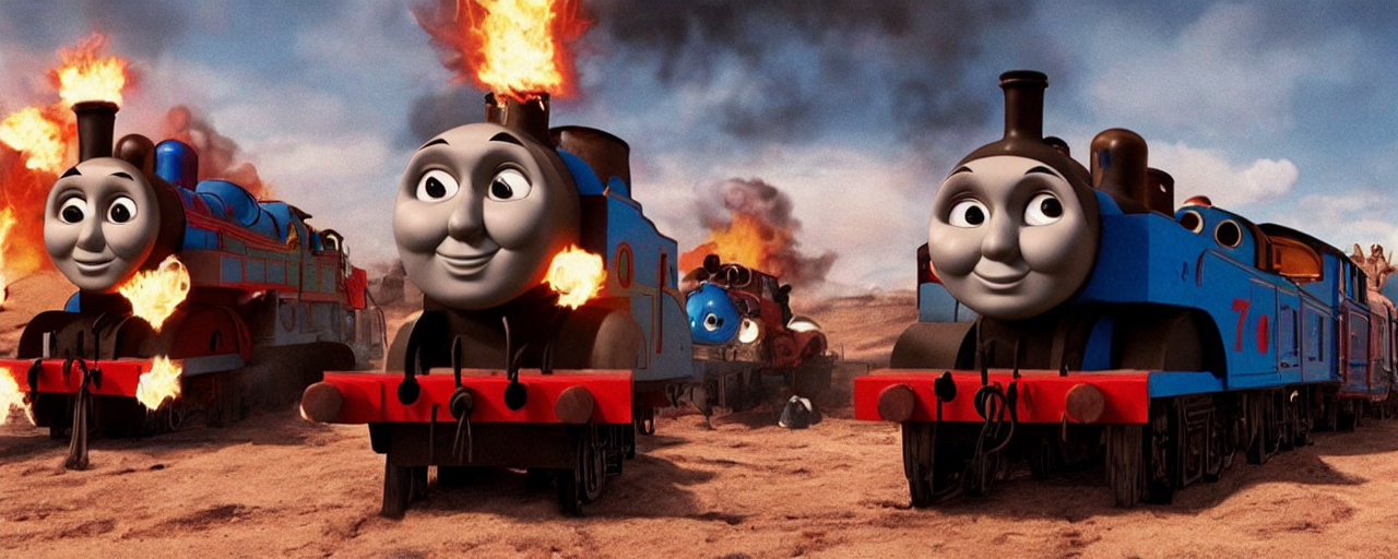 Mad thomas the train sales