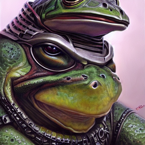 ArtStation - realistic frog