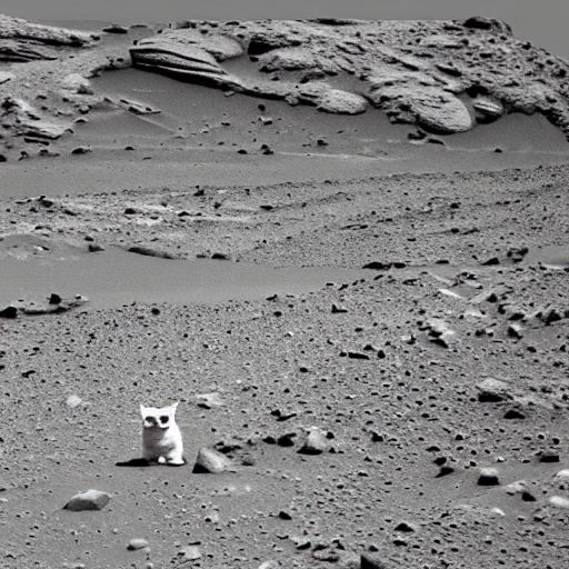 Mars Rover Curiosity Cat