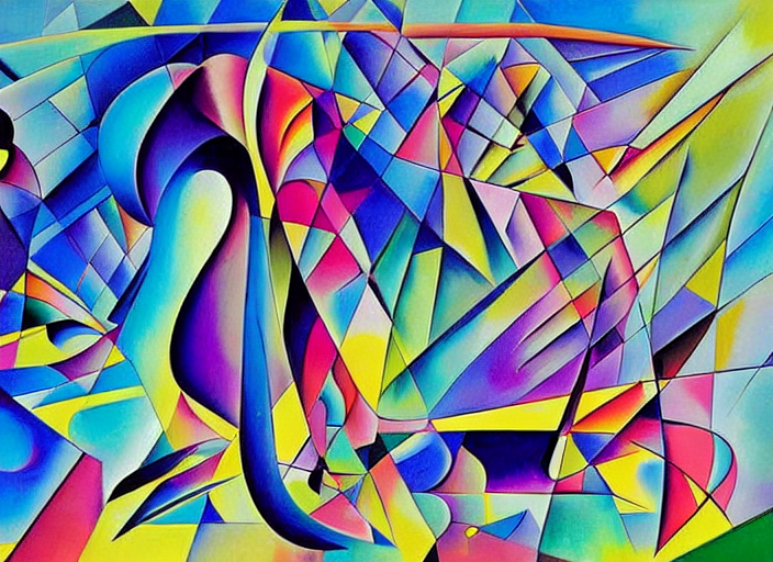 prompthunt: an extremely high quality hd surrealism painting of a 3d ...