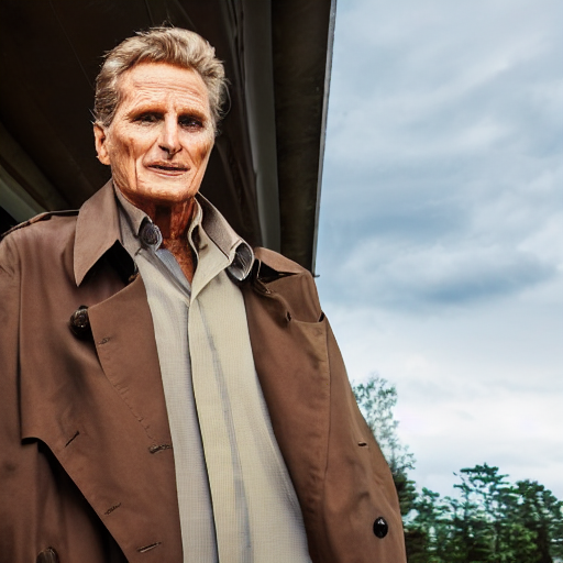 Robert Stack Trench Coat