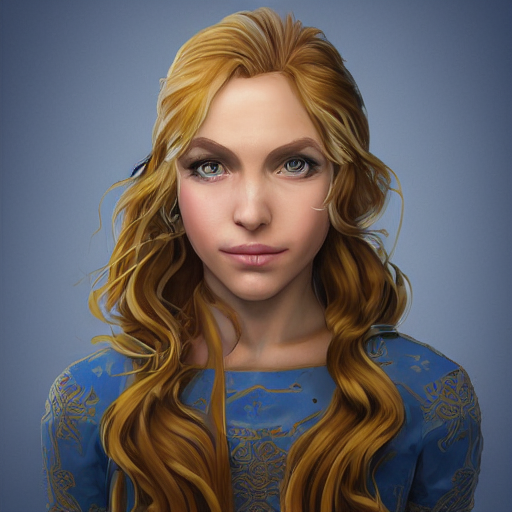 prompthunt an insanely detailed realistic depiction of smiling haley from stardew valley, long