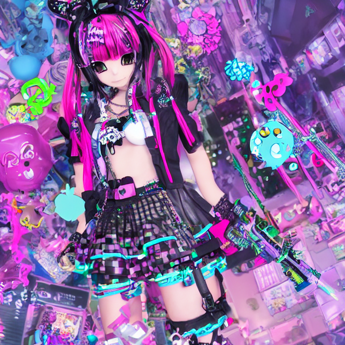 Cyber Goth Anime