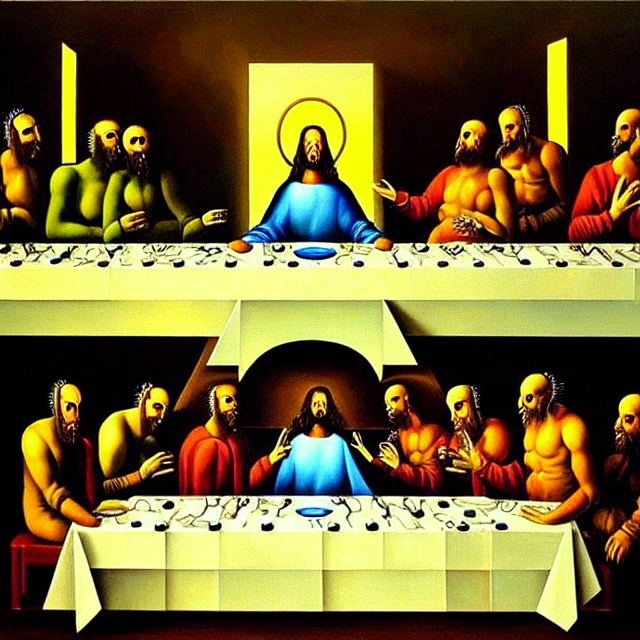 Salvador Dali The Last Supper