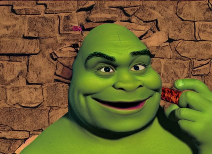 Smooth Shrek.  Shrek, Meme faces, Shrek memes