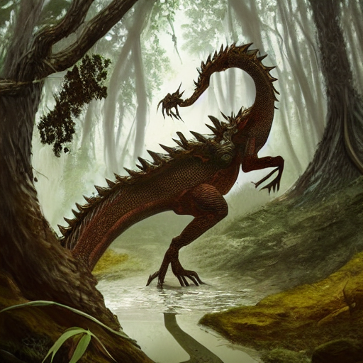 Wingless Dragon Concept