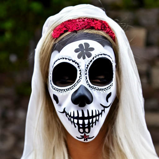 Indsigt eksplicit bjerg prompthunt: la muerte mask with sardinia's traditional female dress
