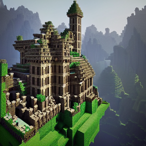 prompthunt unreal engine render of minecraft creeper as the lord of a