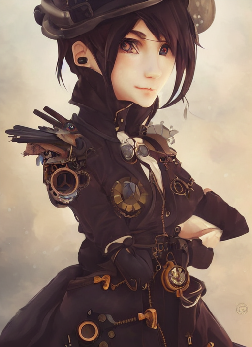 Steampunk Anime Art