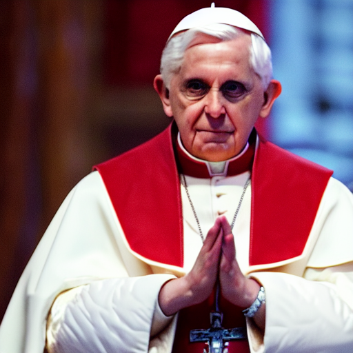 prompthunt: pope benedict wearing sith cloak as chancelor palpatine in star  wars episode 3, 8 k resolution, cinematic lighting, anatomically correct