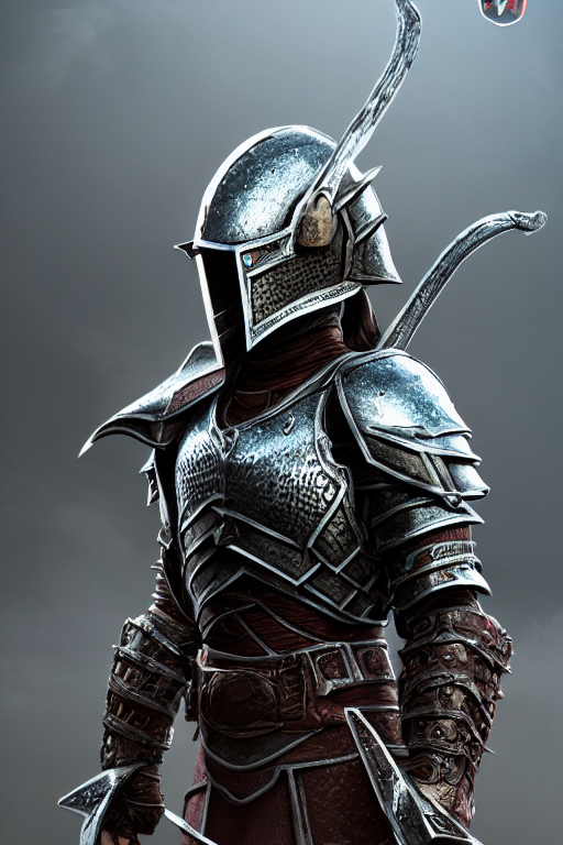 prompthunt knight warrior helmet skyrim mask elder scrolls v nordic