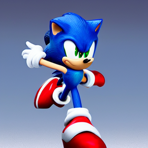 prompthunt: Extremely detailed figurine of Sonic the Hedgehog, studio ...