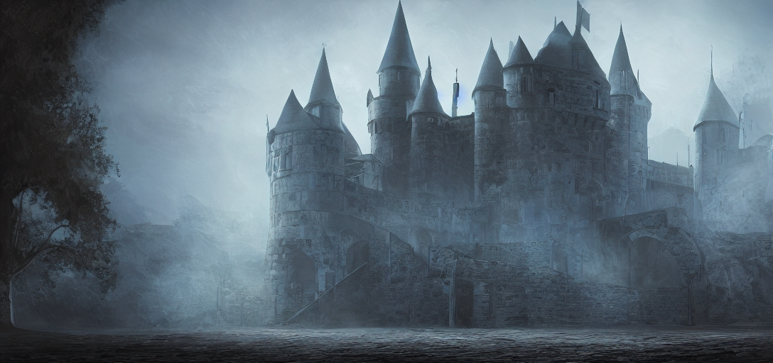 medieval castle concept art