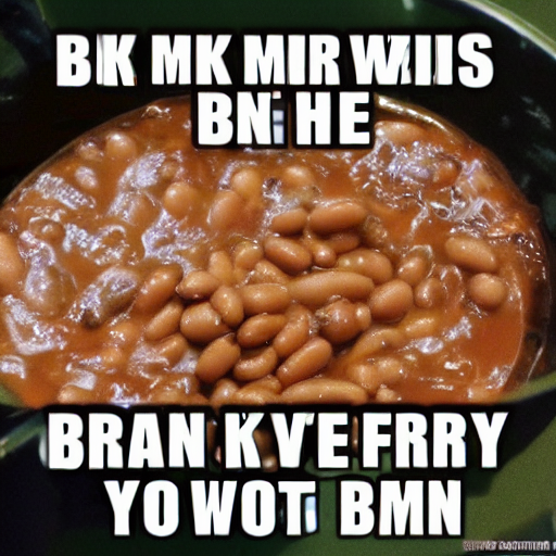 prompthunt meme about british beans