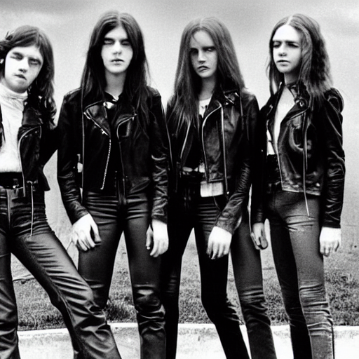 Rock band cheap leather jackets