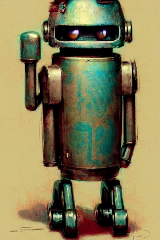 prompthunt: ( ( ( ( ( 1 9 5 0 s retro future robot android tiki bar. muted  colors. ) ) ) ) ) by jean - baptiste monge!!!!!!!!!!!!!!!!!!!!!!!!!!!!!!