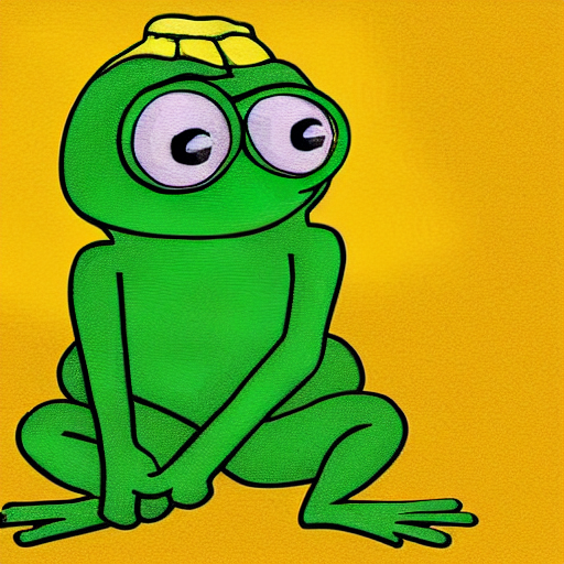 pepe the frog!!!, yellow ocean!, feels good man, 4 chan, memes, magic, kek, award - winning, photorealistic, digital illustration