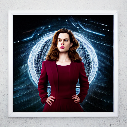 prompthunt: a full body photograph of hayley atwell as'doctor who ...