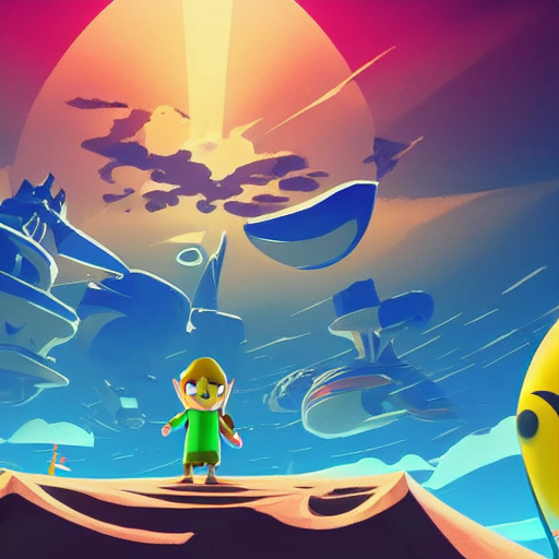 Zelda Wind Waker Iphone Wallpaper