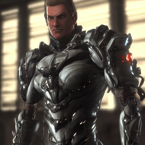 Senator Armstrong from Metal Gear Rising: Revengeance in the Senator Chamber