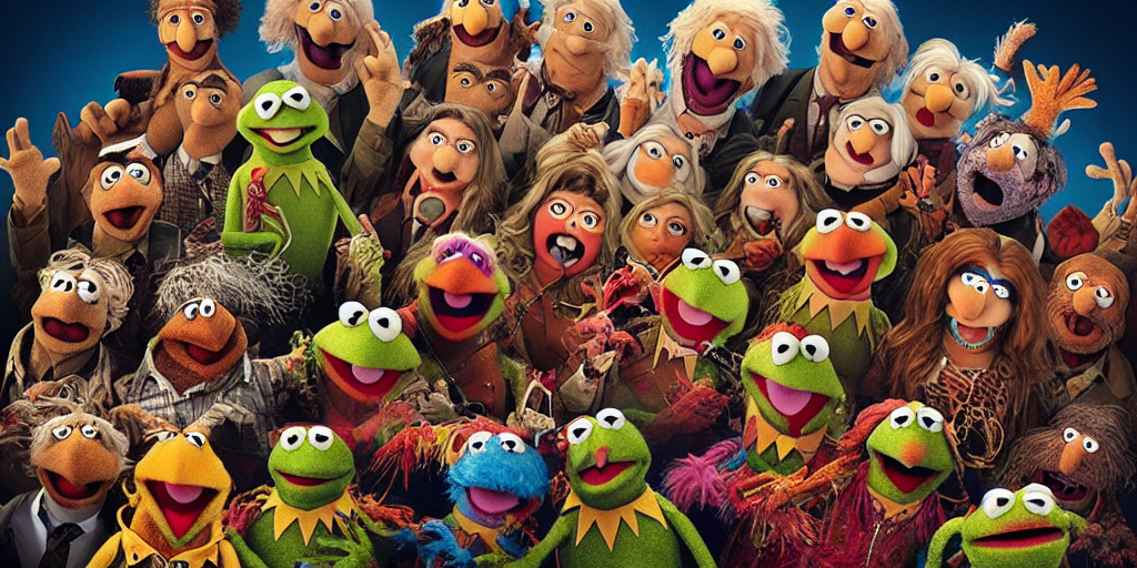 Prompthunt: Muppets Movie, The Muppets Are Zombies, Zombie Apocalypse 