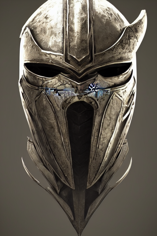 prompthunt knight warrior helmet skyrim mask elder scrolls v nordic
