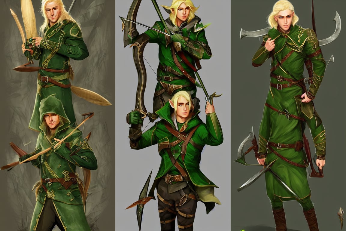 Elven Ranger Dandd
