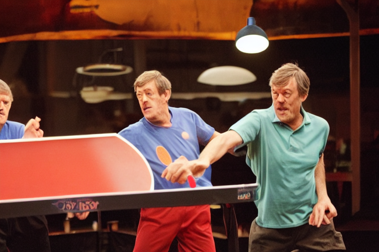 Table tennis lighting discount