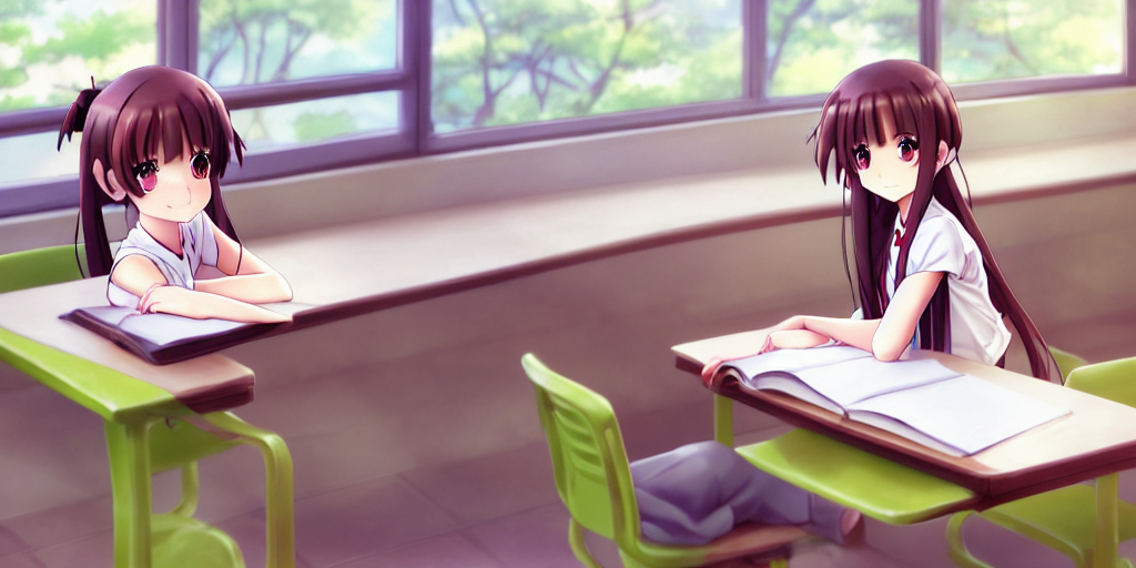 Anime Background - Classroom  Anime backgrounds classroom, Anime