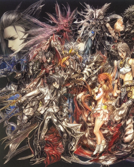 yoshitaka amano wallpaper