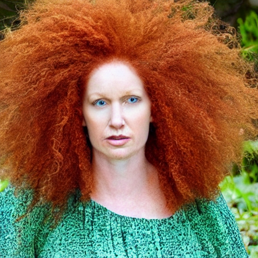 Mother top nature wig