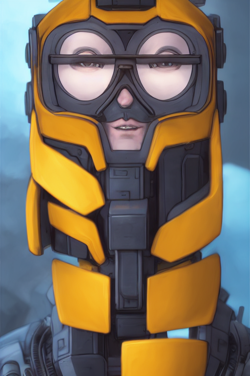 prompthunt portrait of Rung ((wearing glasses and smiling)), IDW MTMTE