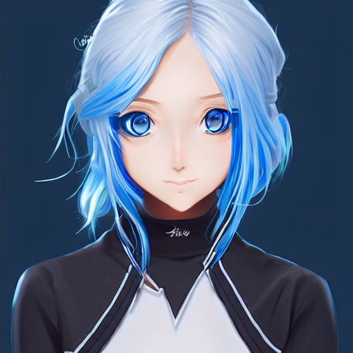 512px x 512px - prompthunt: high school girl split dimensions, azure blue eyes, silver  hair, digital anime art, made by, artgerm and rossdraws, trending on  artstation